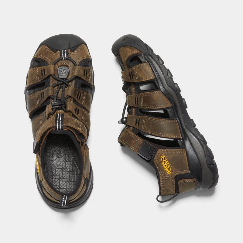 Keen Newport Neo Premium - Çocuk Trekking Sandalet - Koyu Kahverengi/Siyah - Turkey (458236ZGT)